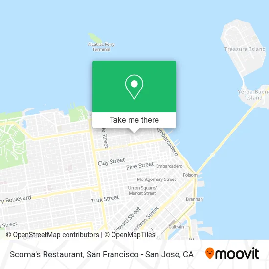 Scoma's Restaurant map