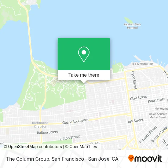 The Column Group map