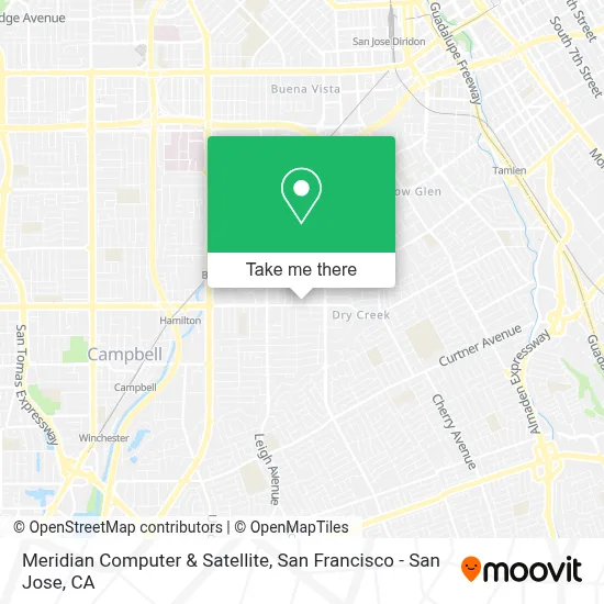 Meridian Computer & Satellite map