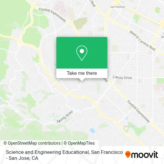 Science and Engineering Educational map