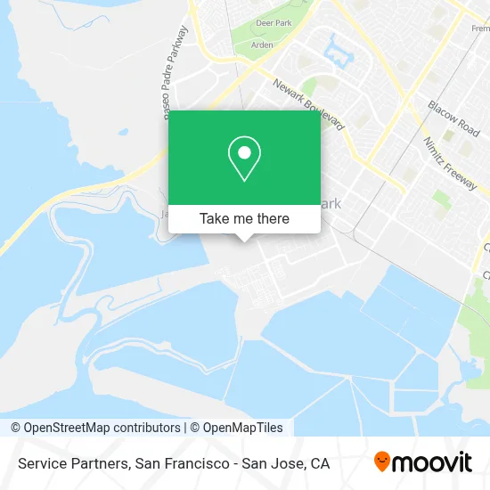 Service Partners map