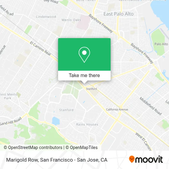 Marigold Row map