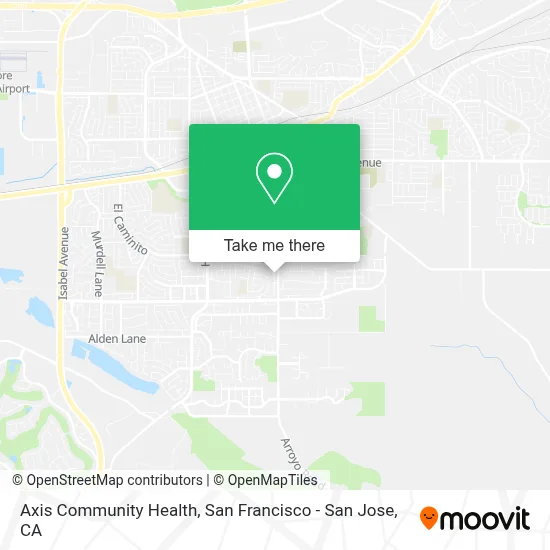 Axis Community Health map
