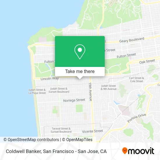 Coldwell Banker map