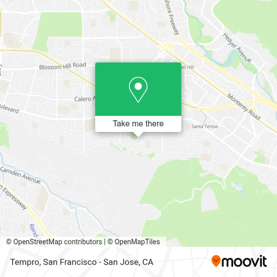 Tempro map