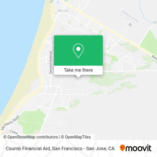 Csumb Financial Aid map
