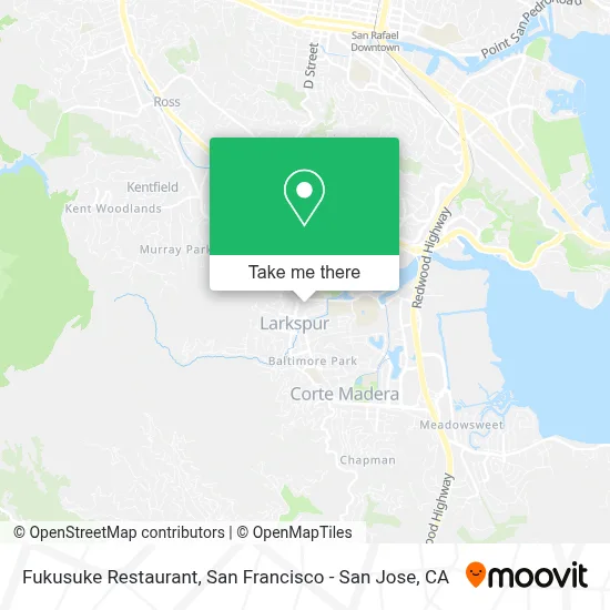 Fukusuke Restaurant map