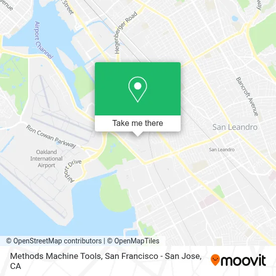 Methods Machine Tools map
