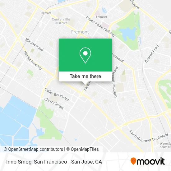 Inno Smog map