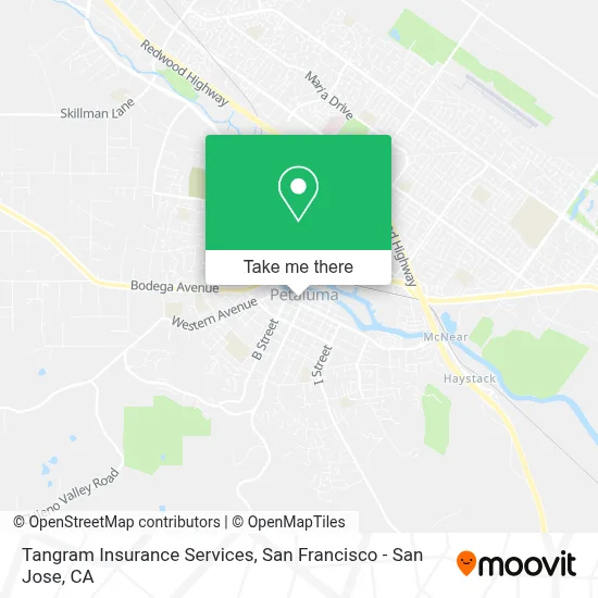 Tangram Insurance Services map