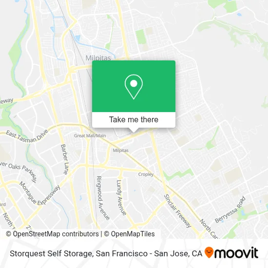 Storquest Self Storage map