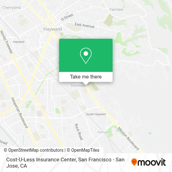 Cost-U-Less Insurance Center map