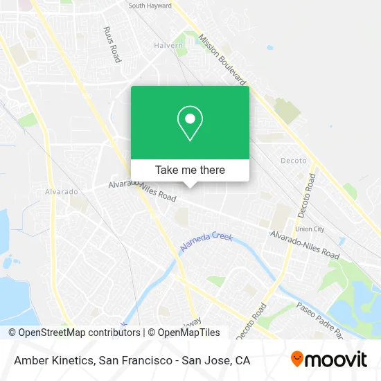 Amber Kinetics map