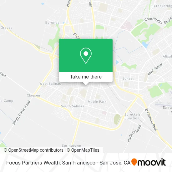 Focus Partners Wealth map