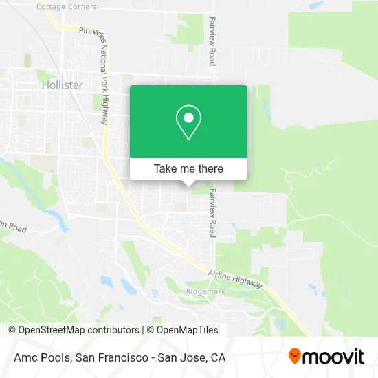 Amc Pools map