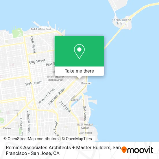 Remick Associates Architects + Master Builders map
