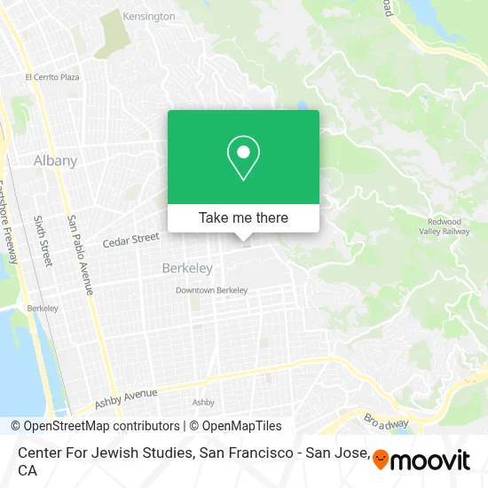 Center For Jewish Studies map