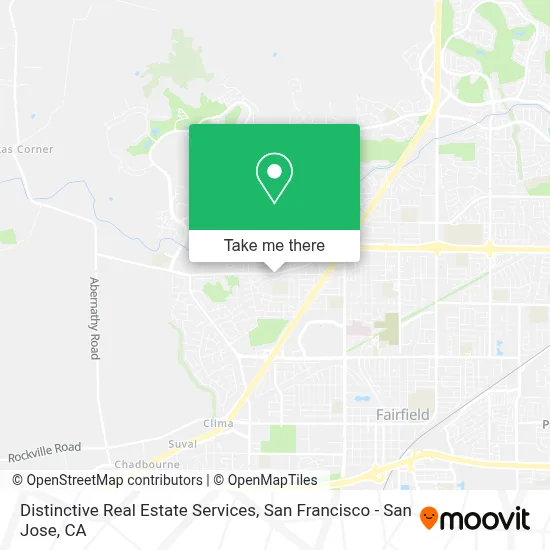 Distinctive Real Estate Services map