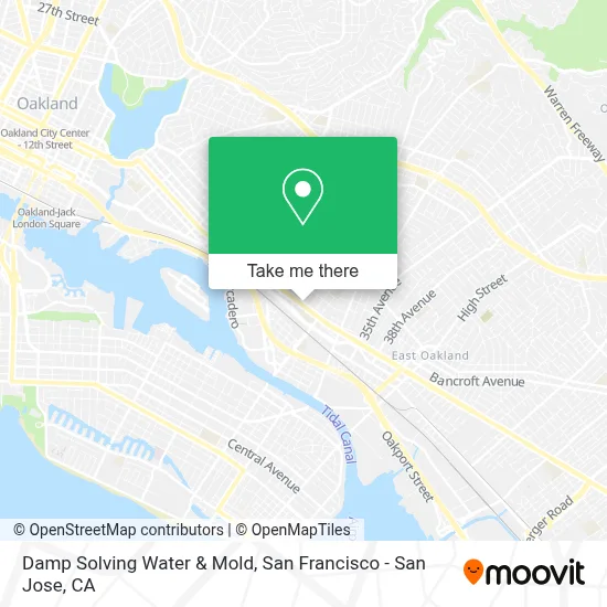 Damp Solving Water & Mold map