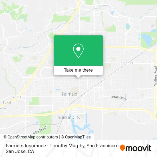 Farmers Insurance - Timothy Murphy map