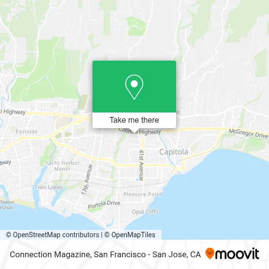 Connection Magazine map