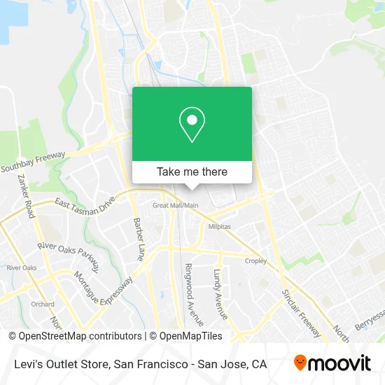 Levi's Outlet Store map