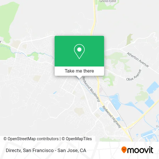 Directv map