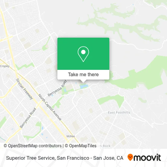 Superior Tree Service map