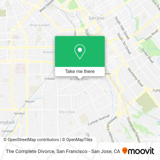 The Complete Divorce map