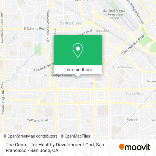 The Center For Healthy Development Chd map