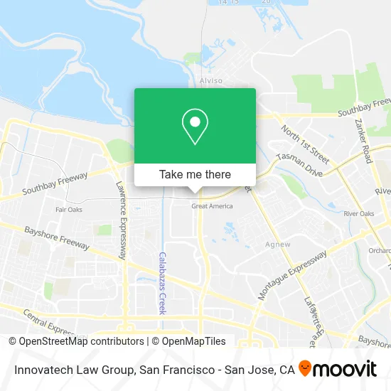 Innovatech Law Group map