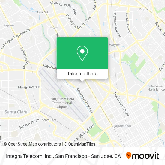Integra Telecom, Inc. map