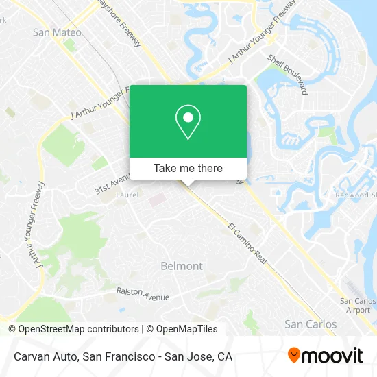 Carvan Auto map