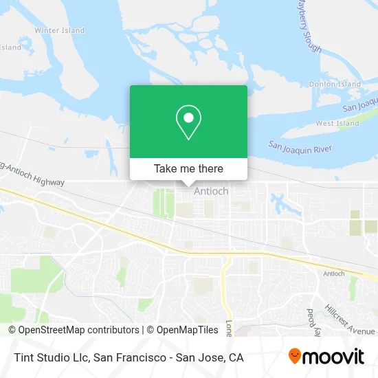 Tint Studio Llc map