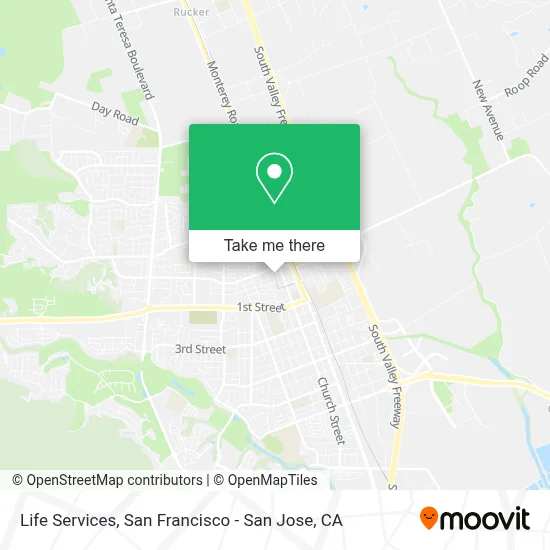 Life Services map