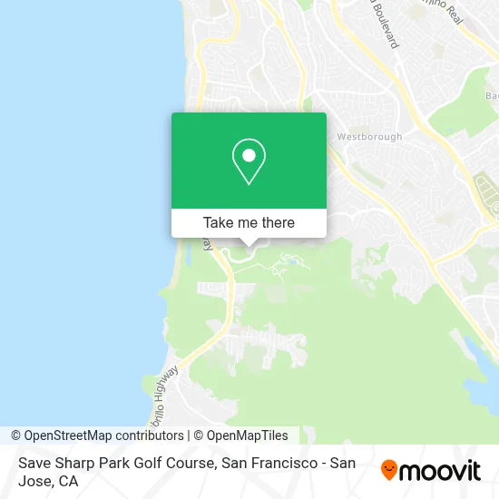 Save Sharp Park Golf Course map
