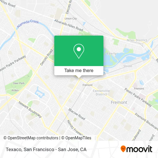 Texaco map