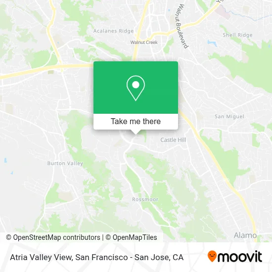 Atria Valley View map