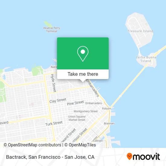 Bactrack map