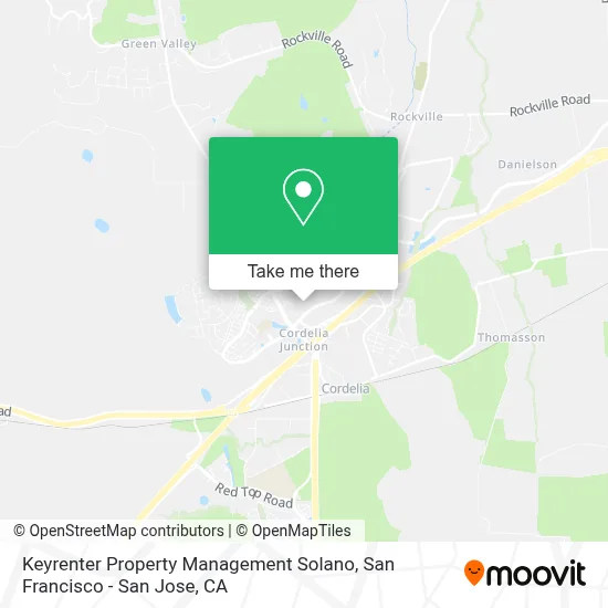 Keyrenter Property Management Solano map
