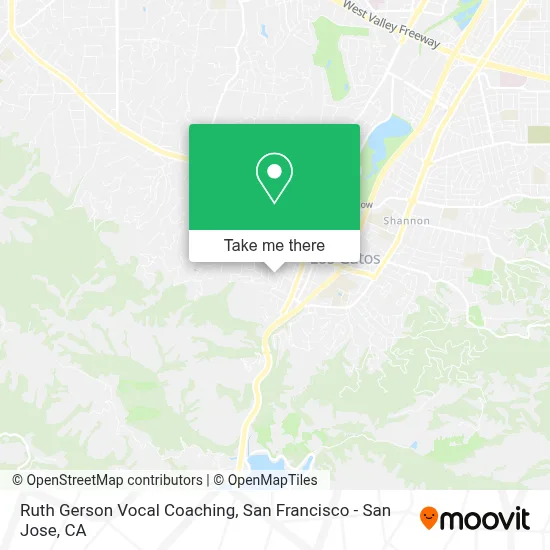 Ruth Gerson Vocal Coaching map