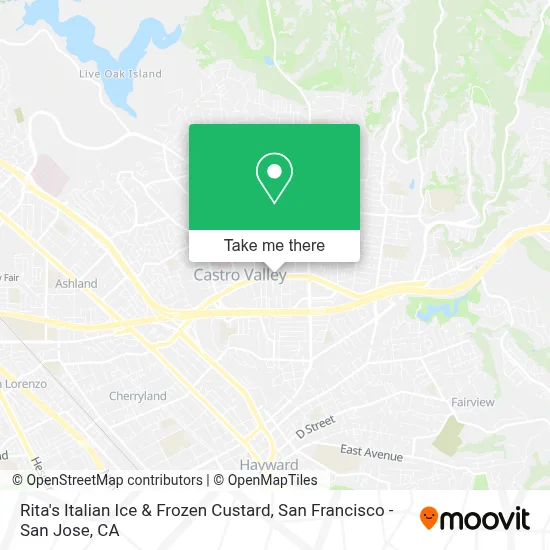 Rita's Italian Ice & Frozen Custard map
