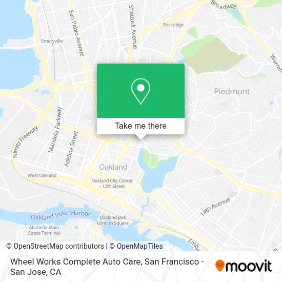 Wheel Works Complete Auto Care map