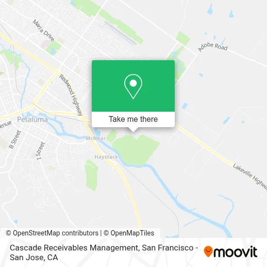 Cascade Receivables Management map