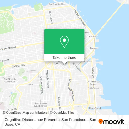 Cognitive Dissonance Presents map