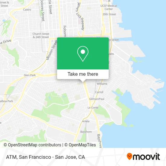 Atm map