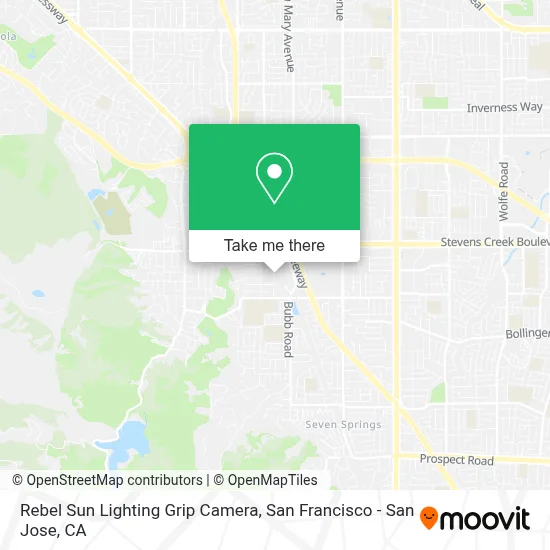 Rebel Sun Lighting Grip Camera map
