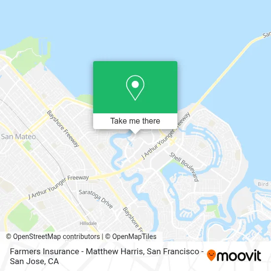 Farmers Insurance - Matthew Harris map