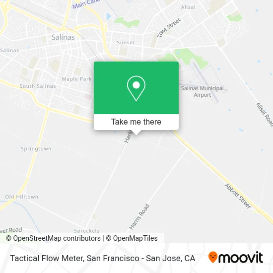 Tactical Flow Meter map