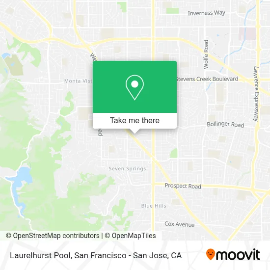 Laurelhurst Pool map